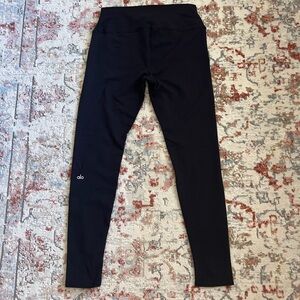 Alo Black High-Waste Leggings